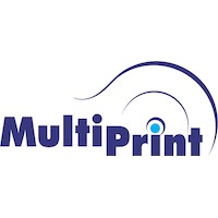 MultiPrint logo, MultiPrint contact details