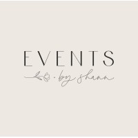 Events by Shann logo, Events by Shann contact details