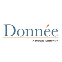 The DonnÃ©e Group logo, The DonnÃ©e Group contact details