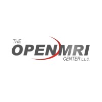 The Open MRI Center logo, The Open MRI Center contact details