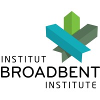 The Broadbent Institute logo, The Broadbent Institute contact details