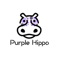 The Purple Hippo logo, The Purple Hippo contact details