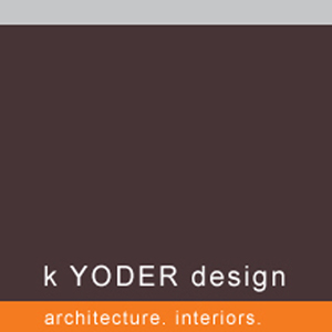 k YODER design logo, k YODER design contact details