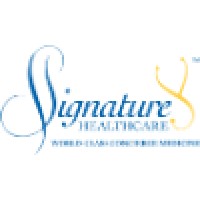 SIGNATURE HEALTHCARE logo, SIGNATURE HEALTHCARE contact details