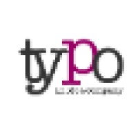 typo logo, typo contact details