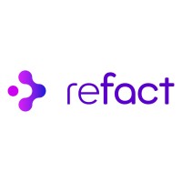 ReFact logo, ReFact contact details