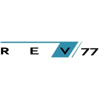 REV77 logo, REV77 contact details