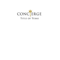 Concierge Title of Texas logo, Concierge Title of Texas contact details