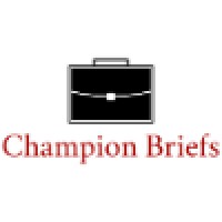 Champion Briefs logo, Champion Briefs contact details