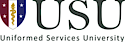 USUHS logo, USUHS contact details