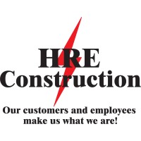 HRE Construction logo, HRE Construction contact details