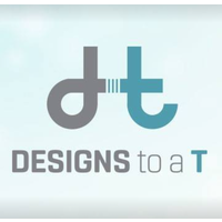 Designs to a T logo, Designs to a T contact details