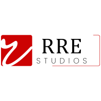 RRE Studios logo, RRE Studios contact details