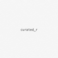 Curated R logo, Curated R contact details