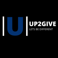 UP2GIVE logo, UP2GIVE contact details