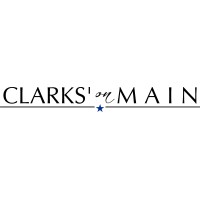 Clarks' on Main logo, Clarks' on Main contact details