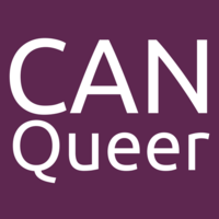 CanQueer logo, CanQueer contact details