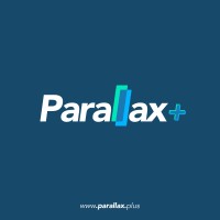 Parallax+ logo, Parallax+ contact details