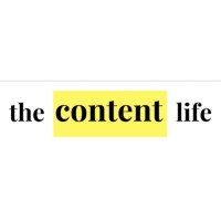 The Content Life logo, The Content Life contact details