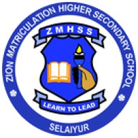 Zion Matriculation Higher Secondary School logo, Zion Matriculation Higher Secondary School contact details