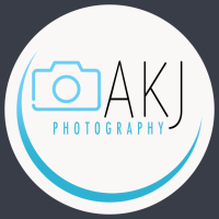 AKJ Photography logo, AKJ Photography contact details