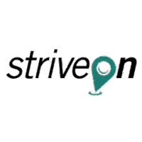 StriveOn logo, StriveOn contact details