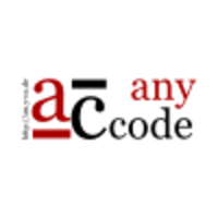 Any code logo, Any code contact details