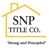 SNP Title Co logo, SNP Title Co contact details