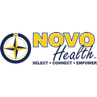 NOVO Health logo, NOVO Health contact details