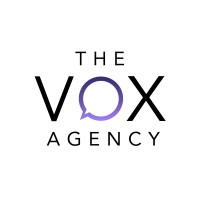 The Vox Agency logo, The Vox Agency contact details