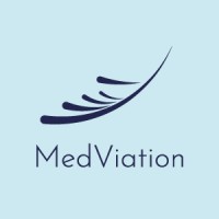 MedViation logo, MedViation contact details