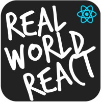 Real World React logo, Real World React contact details