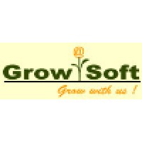 GrowSoft logo, GrowSoft contact details