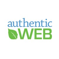 authenticWEB logo, authenticWEB contact details