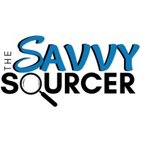 The Savvy Sourcer logo, The Savvy Sourcer contact details