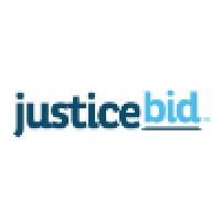 JusticeBid logo, JusticeBid contact details