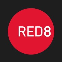 Red8 logo, Red8 contact details