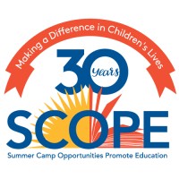 SCOPE Summer Camp Opportunities Promote Education logo, SCOPE Summer Camp Opportunities Promote Education contact details