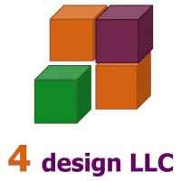 4 Design logo, 4 Design contact details