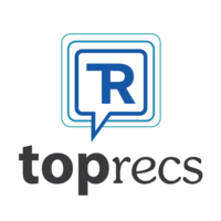 TopRecs logo, TopRecs contact details