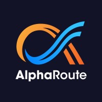 AlphaRoute logo, AlphaRoute contact details