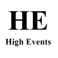 High Events logo, High Events contact details