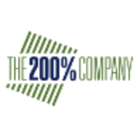 The 200% Company logo, The 200% Company contact details