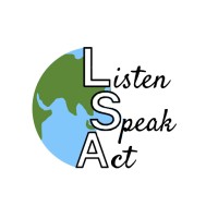 ListenSpeakAct logo, ListenSpeakAct contact details