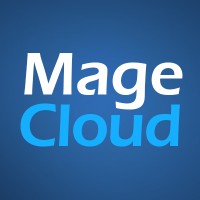 MageCloud logo, MageCloud contact details