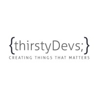 thirstyDevs infotech logo, thirstyDevs infotech contact details