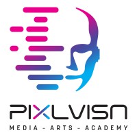 PIXL VISN media arts academy logo, PIXL VISN media arts academy contact details