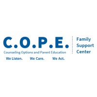 C.O.P.E. Family Support Center logo, C.O.P.E. Family Support Center contact details