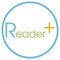 Reader + logo, Reader + contact details