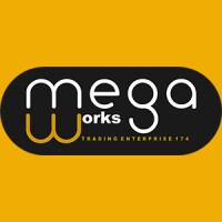 Mega Works logo, Mega Works contact details